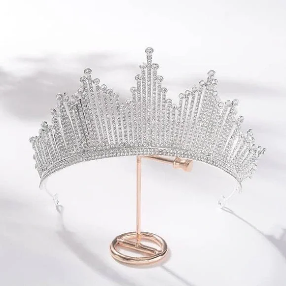 Accessories | The Chloe Tiara In Silver | Poshmark display picture 1
